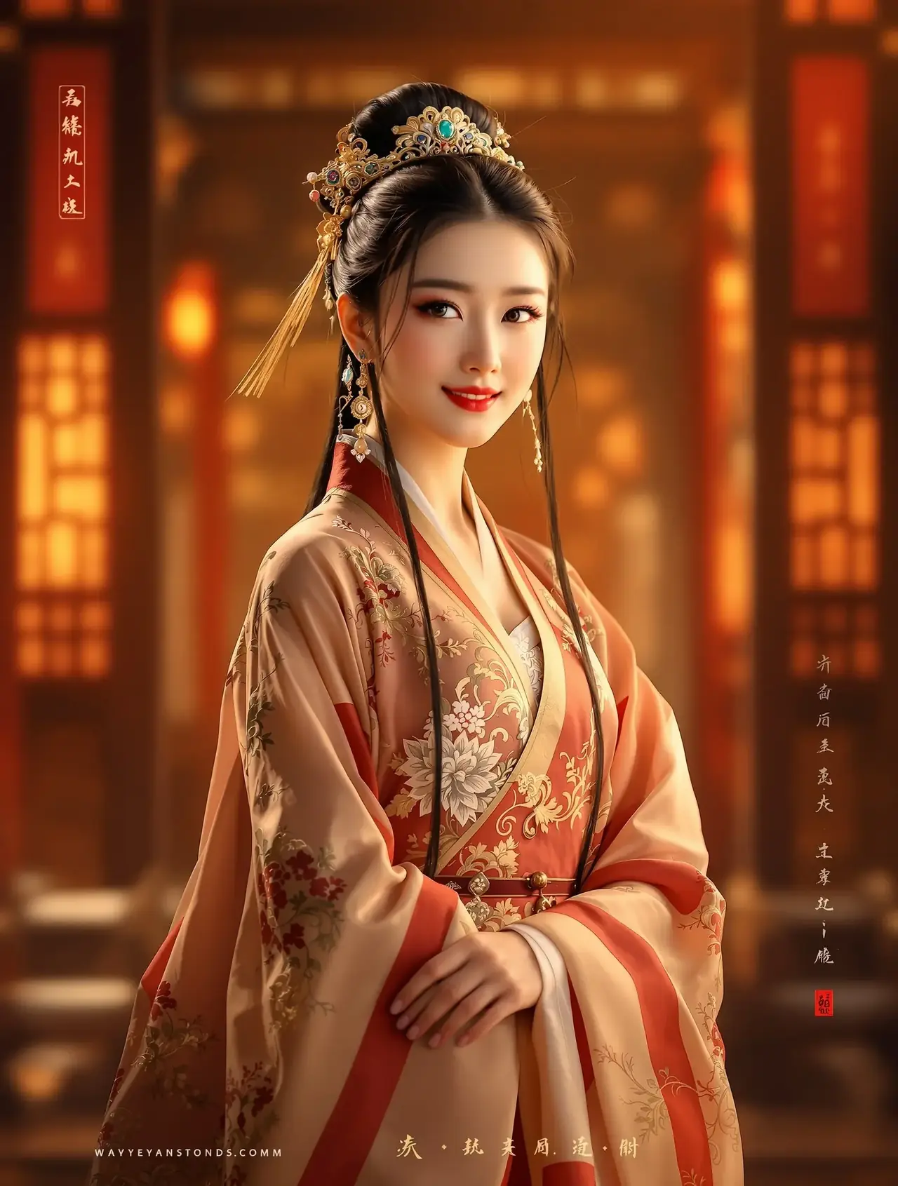 黄爽短剧《锦绣长歌》短剧封面